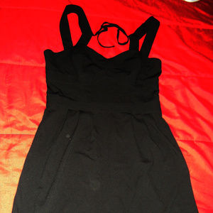 Victoria's Secret Bustier Style Tie Back Dress